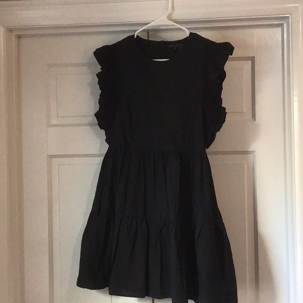English Factory cotton poplin dress